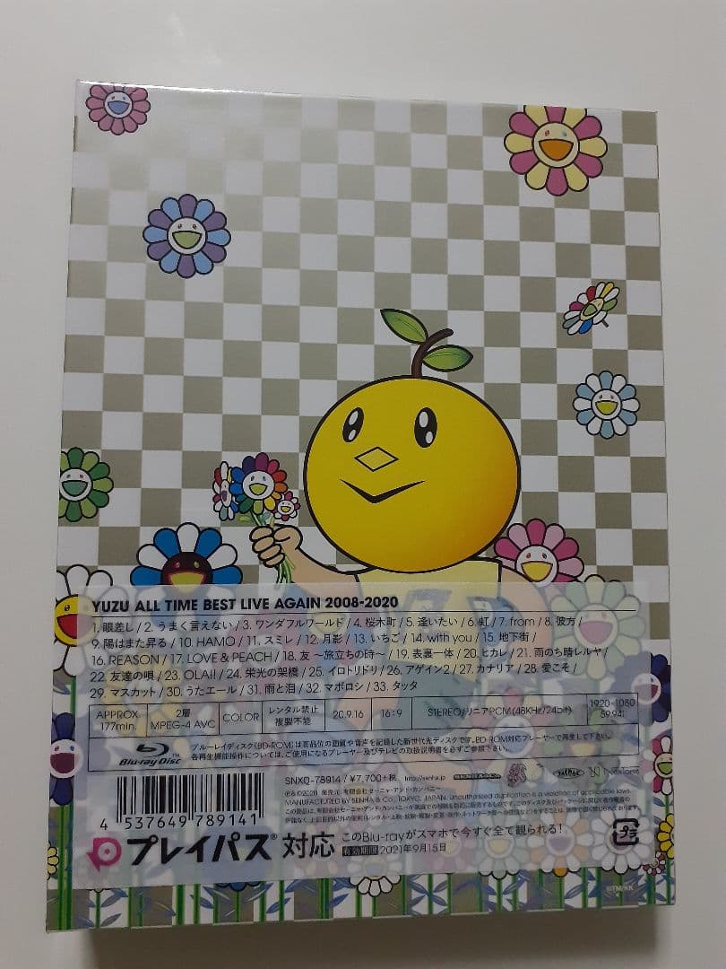 YUZU ALL TIME BEST LIVE AGAIN ２枚セット