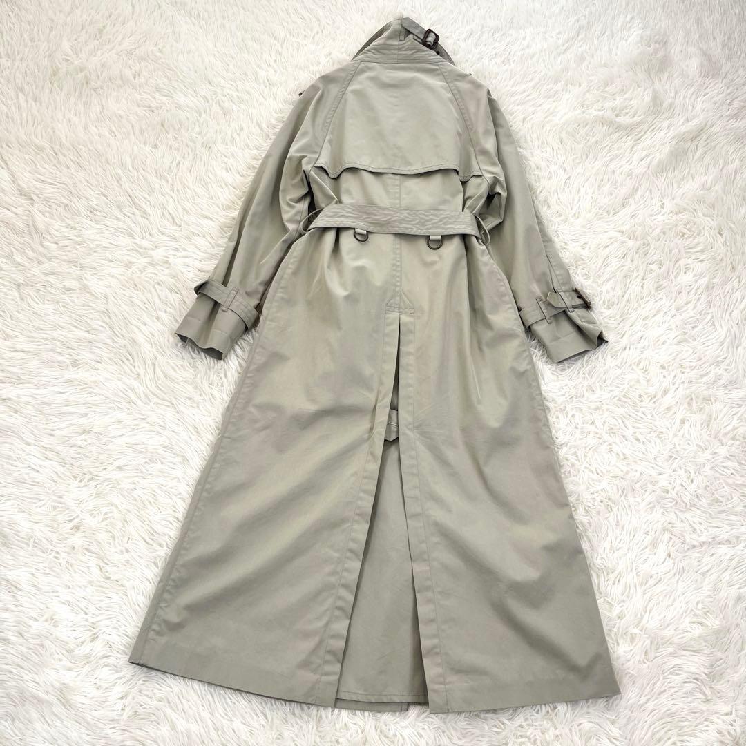 美品✨ リンペルメアビレ トレンチコート ベルト付 ダブル マキシ丈 菊池京子