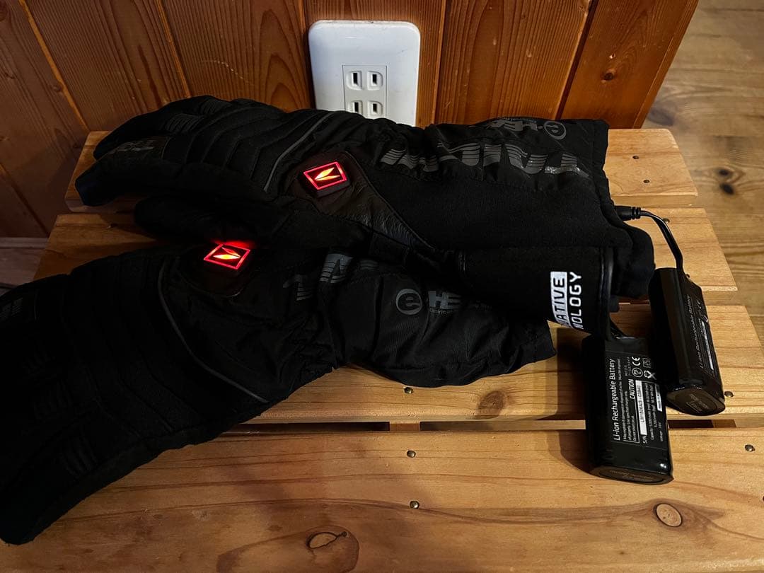 RS TAICHI HEAT 防寒グローブ バッテリー付きM タイチ電熱ヒート