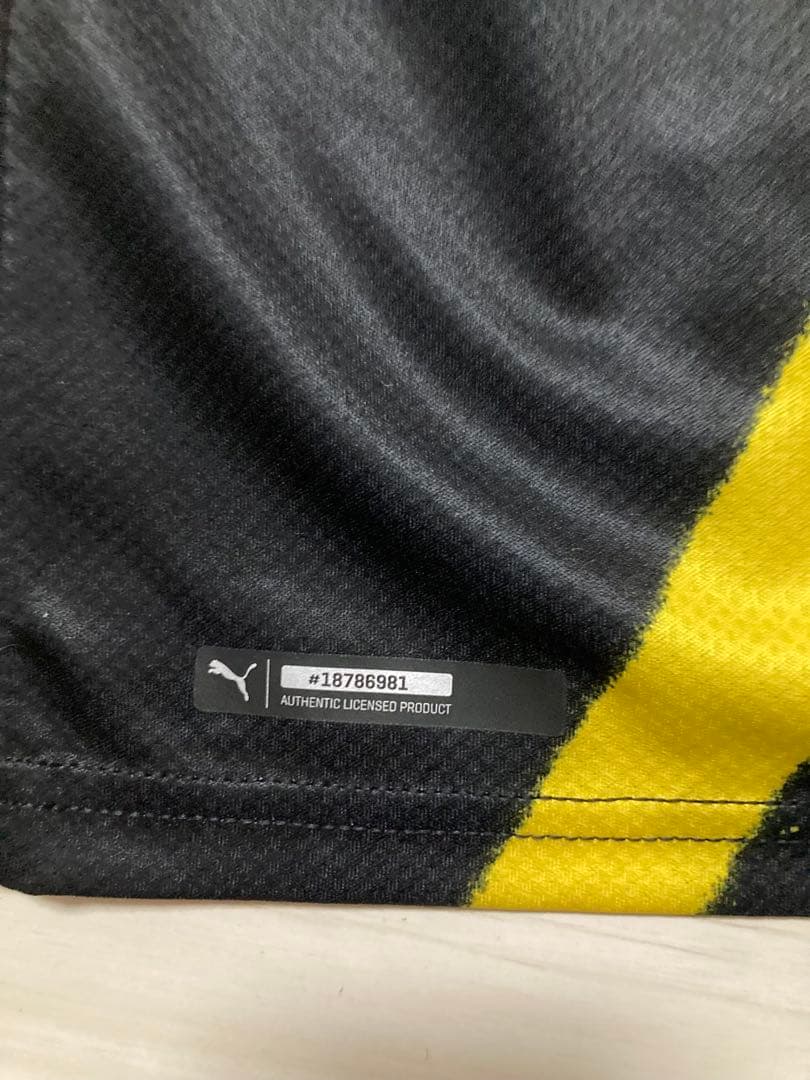 【新品】ボルシアドルトムント20-21アウェイユニフォーム ヘイニエル サイン入