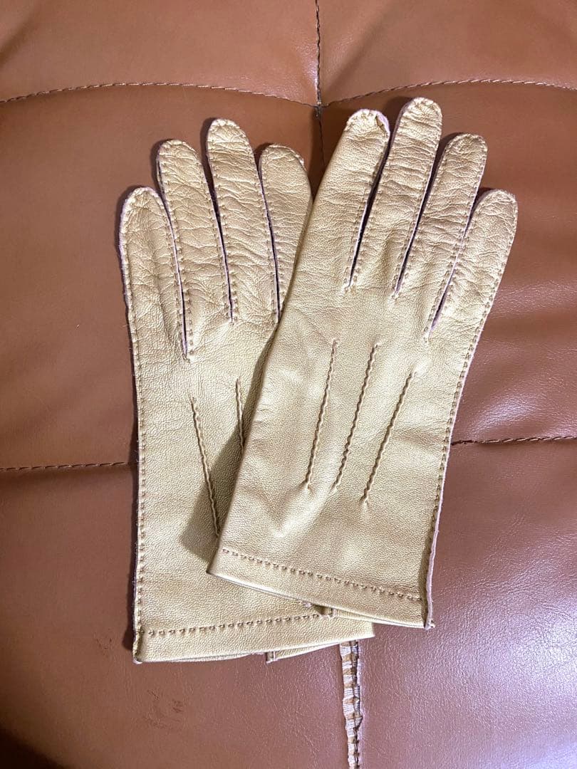 d*7様 【売切価格】シャネル/手袋/レザーグローブ/ゴールド/ココマーク/7