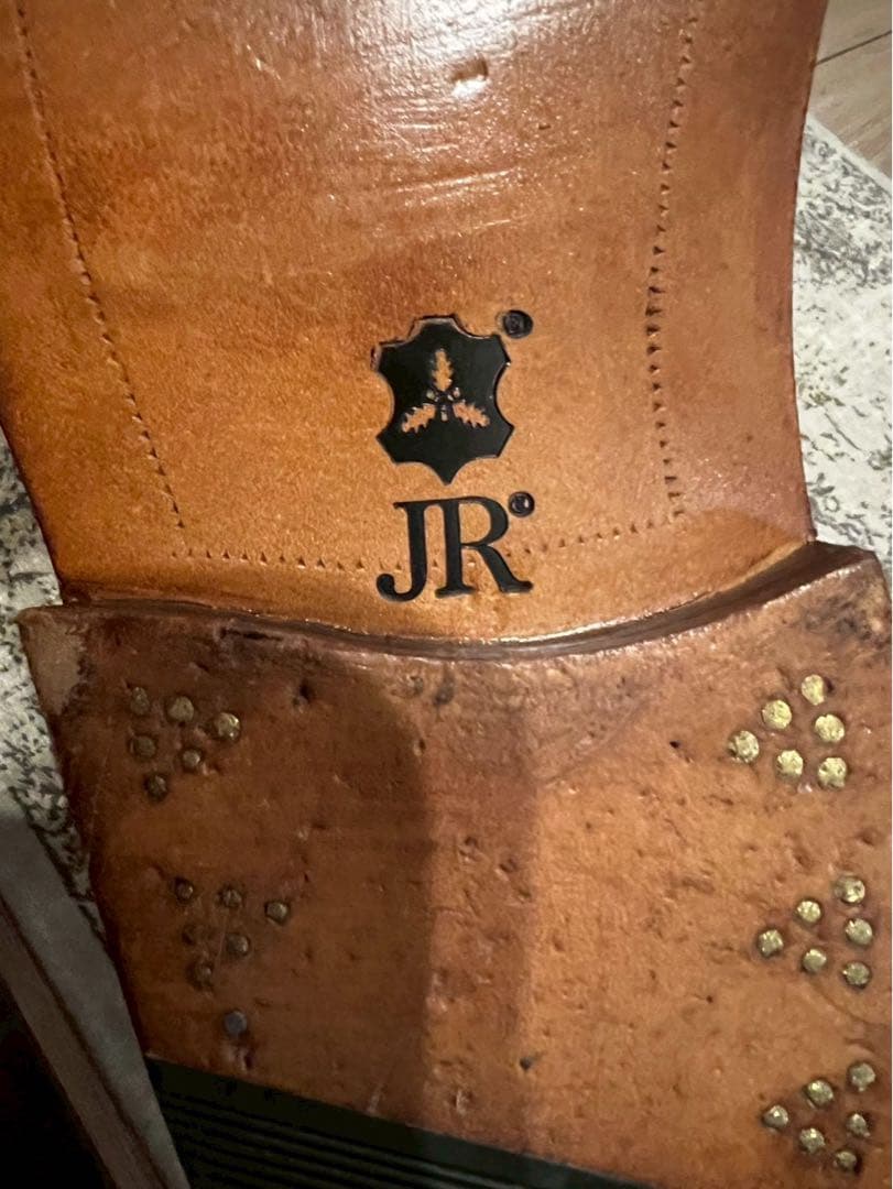 希少ブダペスト製 ハインリッヒディンケラッカーRIOフルブローグC DC7.5