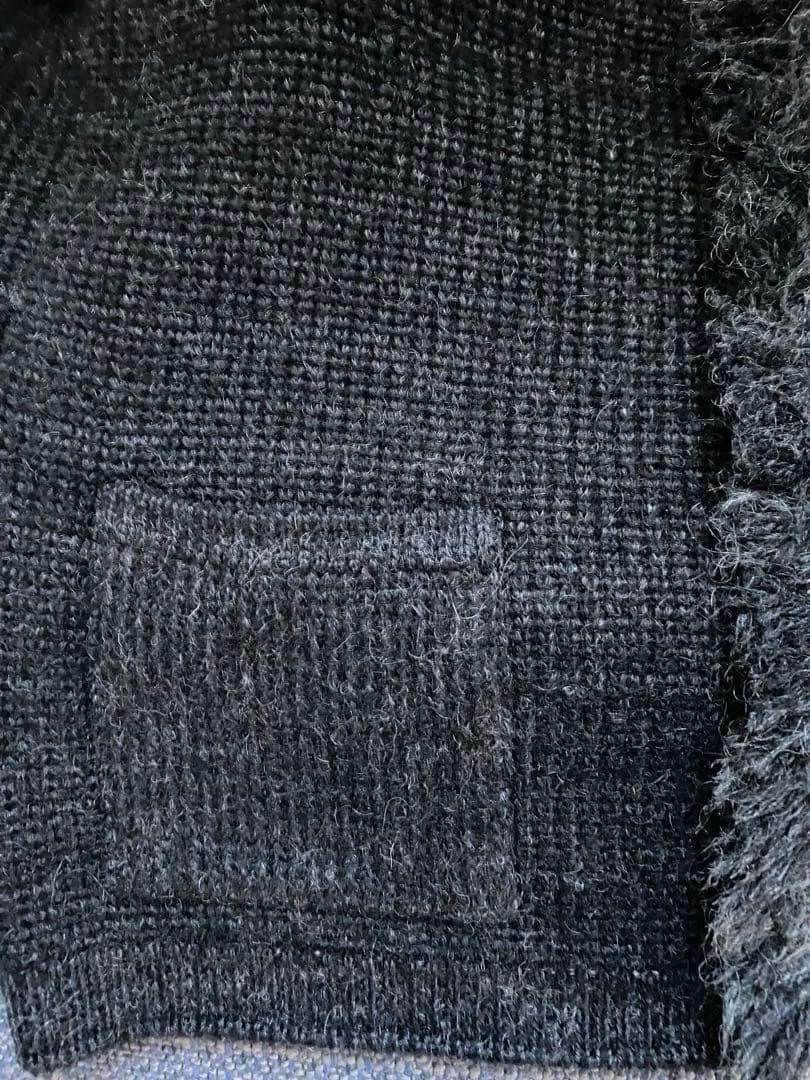 PRADA ノーカラーカーディガン