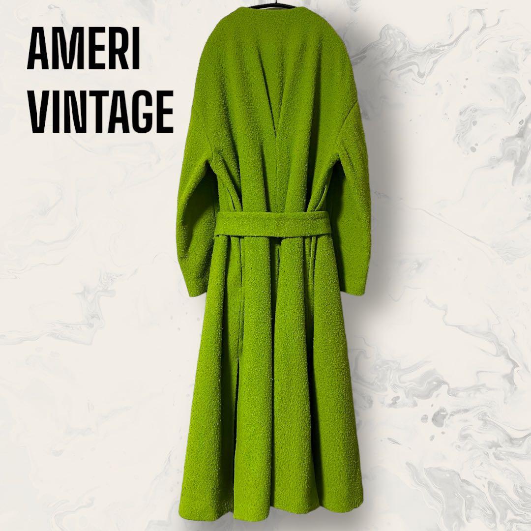 【未使用】 AMERI VINTAGE エレファント カラー ナッピング コート