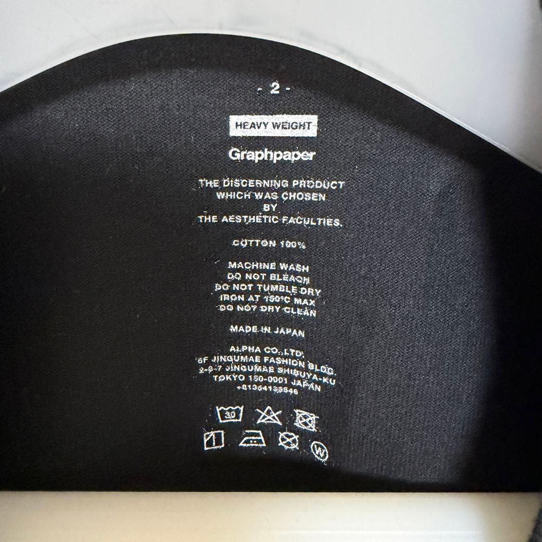 トップス Graphpaper Heavy Weight L/S OversizedTee