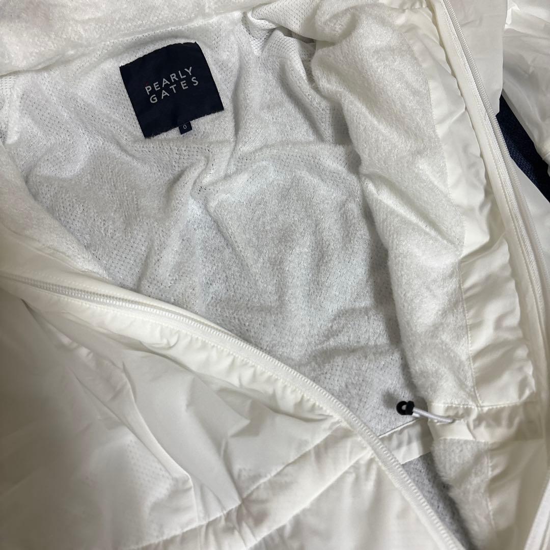 パーリーゲイツ 新品 未使用 2WAY ストレッチタフタ フーディコート 0白