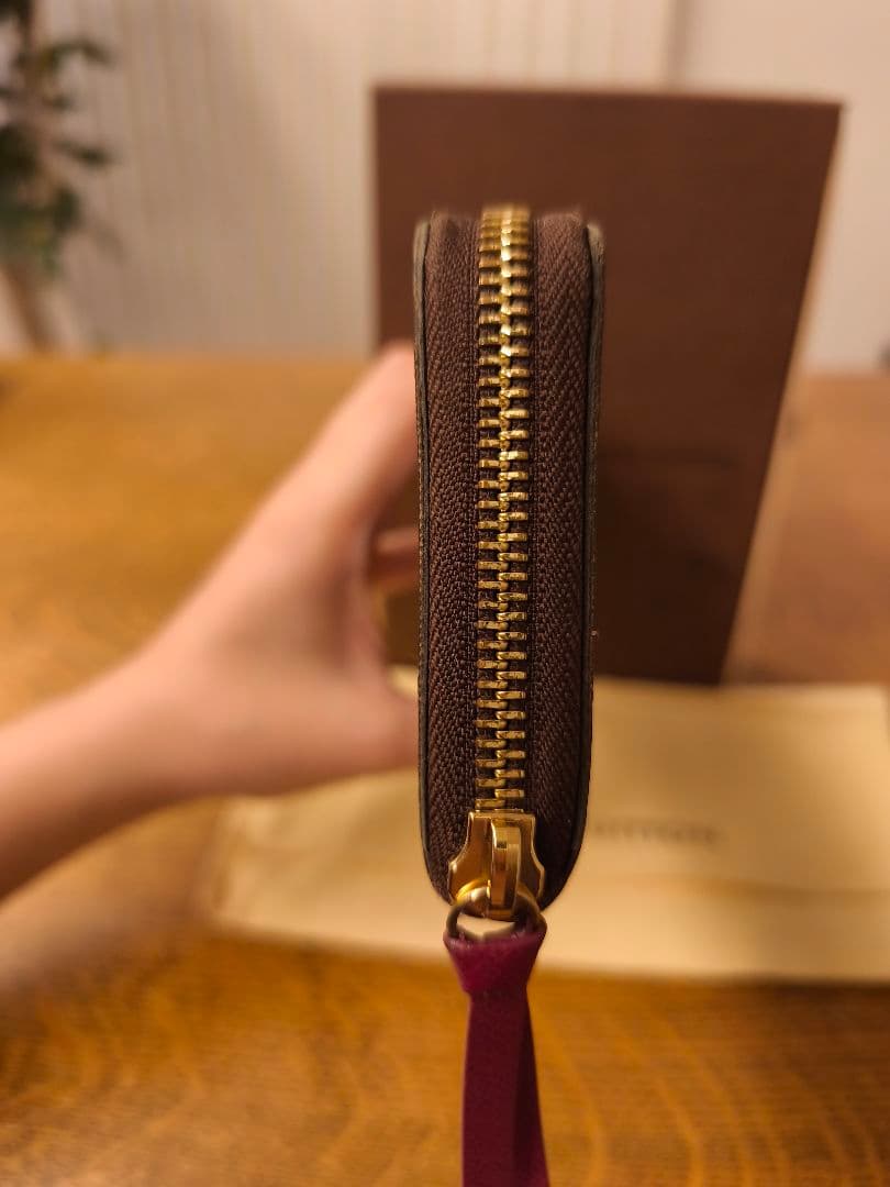 ルイ・ヴィトン モノグラム ポルトフォイユ クレマンス 長財布 保存袋 箱付き