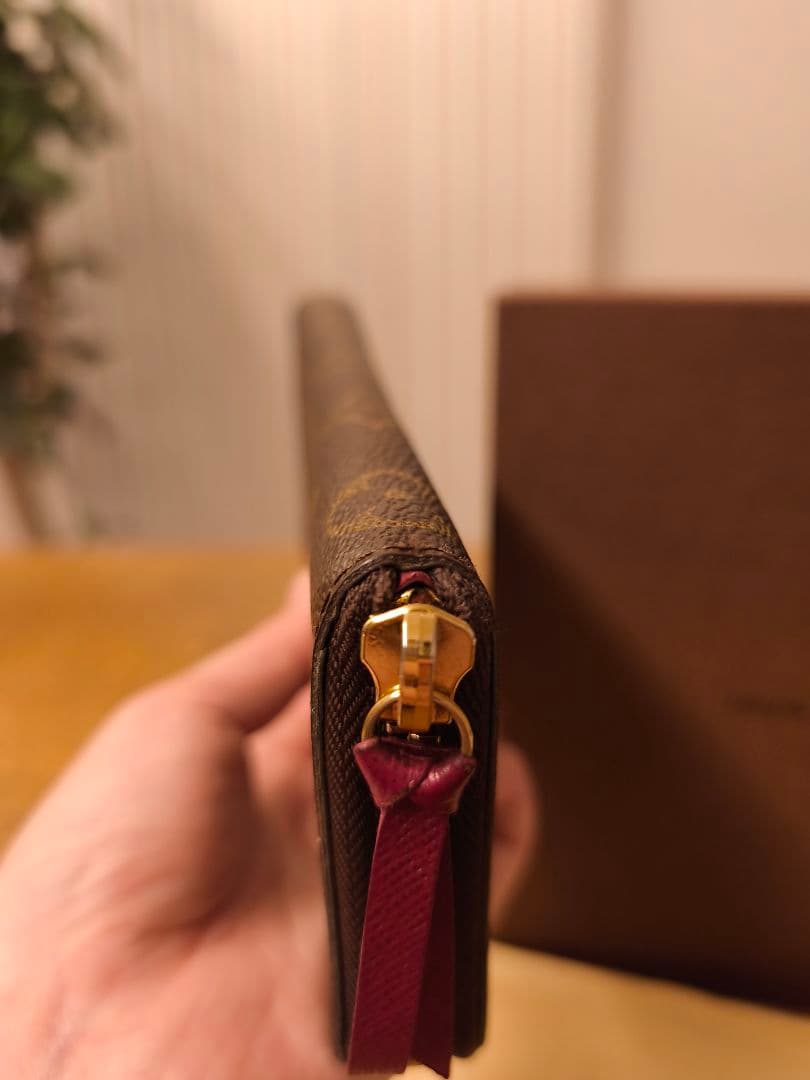 ルイ・ヴィトン モノグラム ポルトフォイユ クレマンス 長財布 保存袋 箱付き