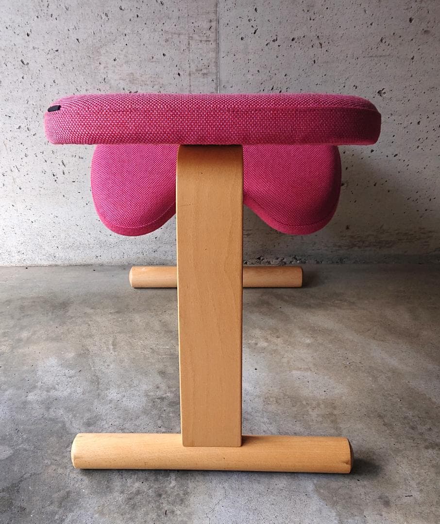 サカモトハウス バランスチェアイージー【良品】 　ピンク　カバー付き