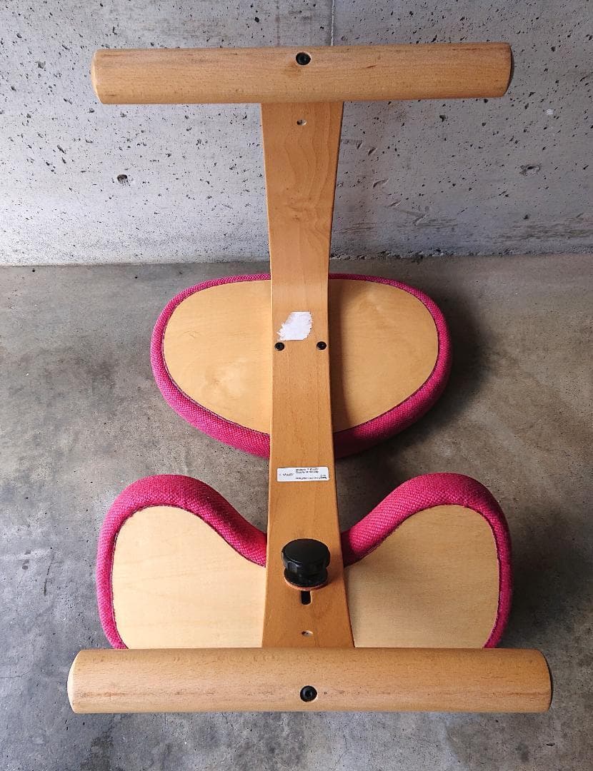 サカモトハウス バランスチェアイージー【良品】 　ピンク　カバー付き