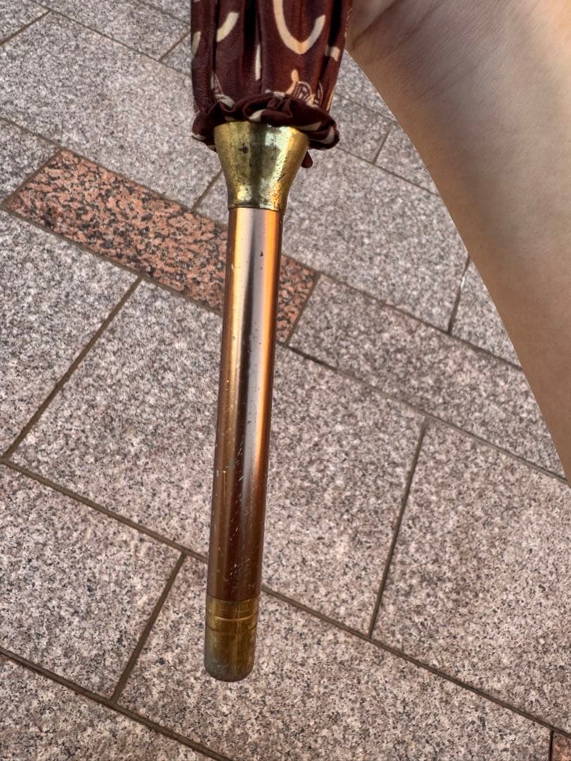 CELINE セリーヌ トリオンフ柄 長傘 91cm