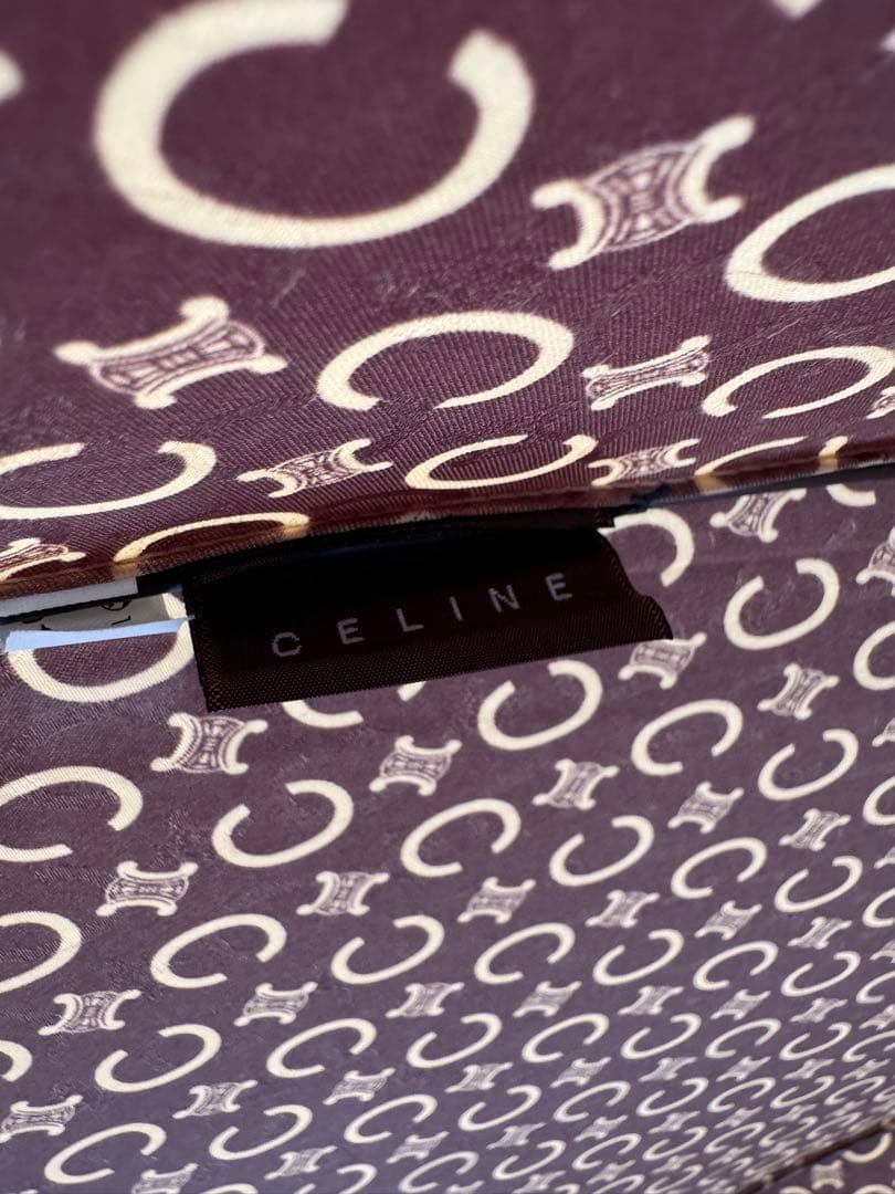 CELINE セリーヌ トリオンフ柄 長傘 91cm