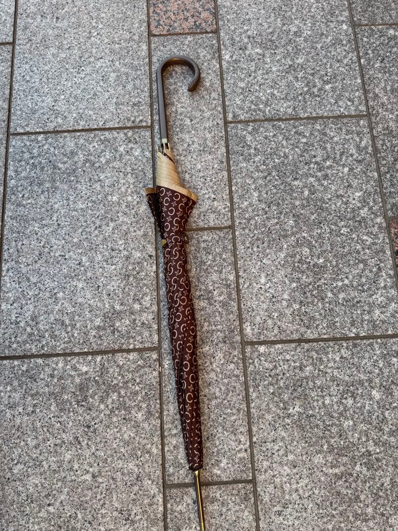 CELINE セリーヌ トリオンフ柄 長傘 91cm