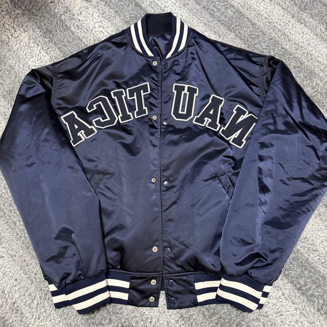 NAUTICA/ノーティカ Reversible Varsity Jacket