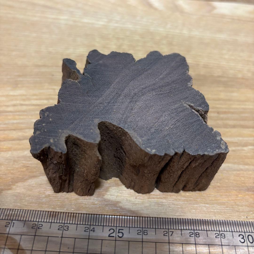 古代天然香木　沈香原木120.2g 茶道具タニシャム沈香伽羅聞香 香道具ベトナム