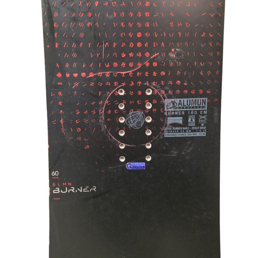 美品 サロモン バーナー 160cm メンズ 高級 ボード ビンディング セット