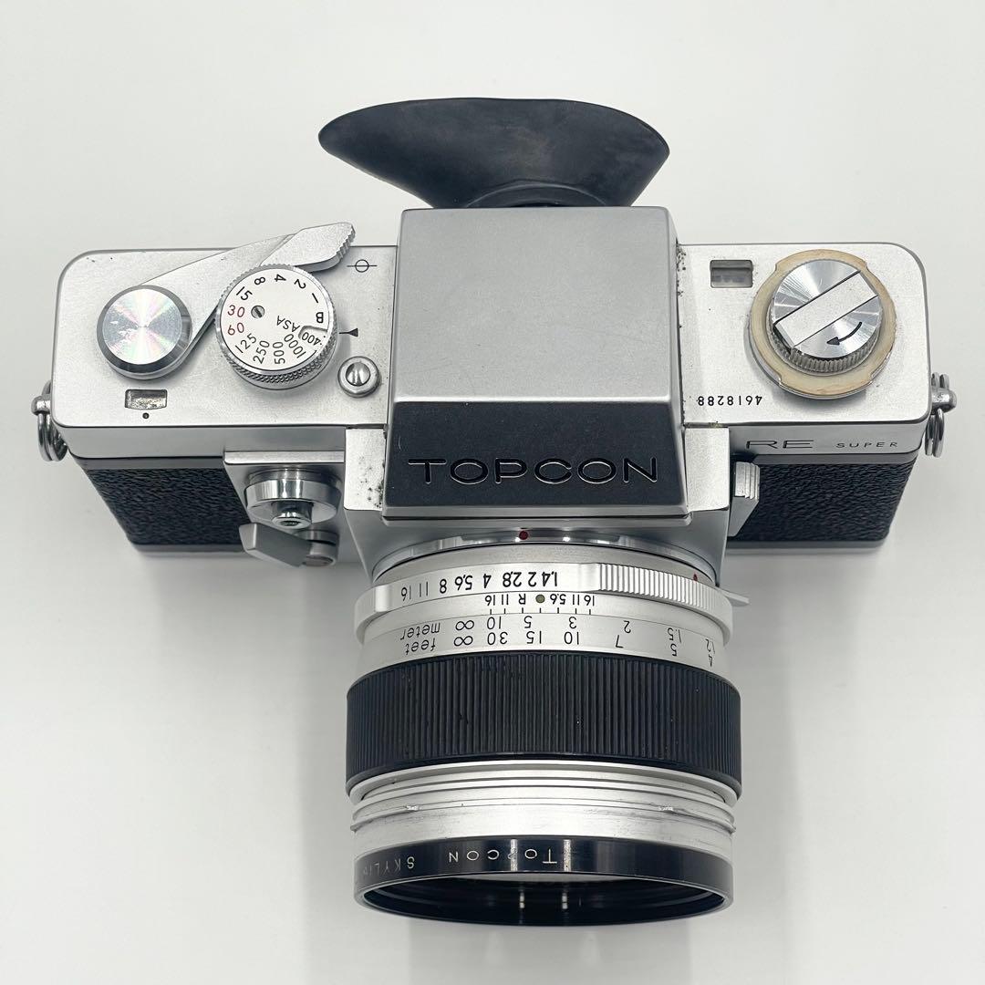 TOPCON トプコン RE SUPER 一眼レフ フィルムカメラ レンズ付き