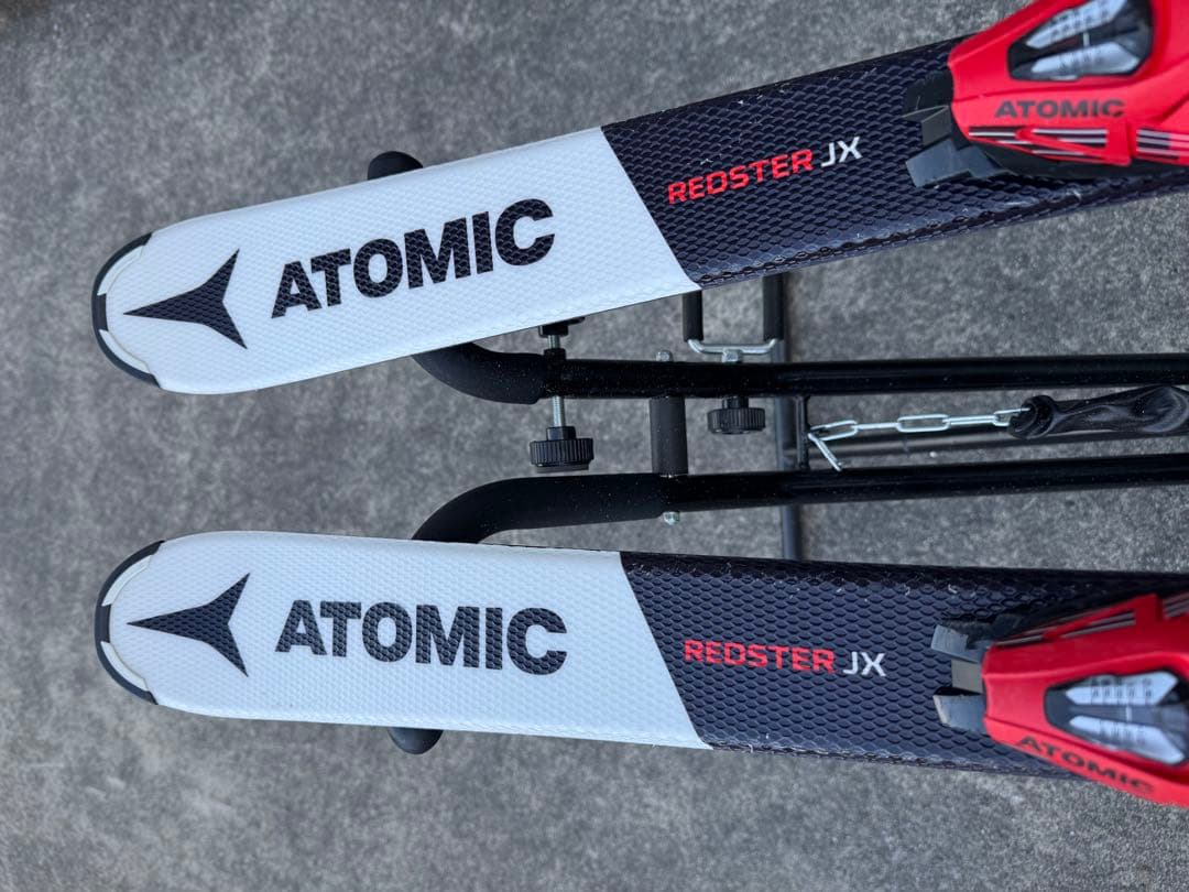 値下　ATOMIC REDSTER JX スキー ビンディング付き　120cm