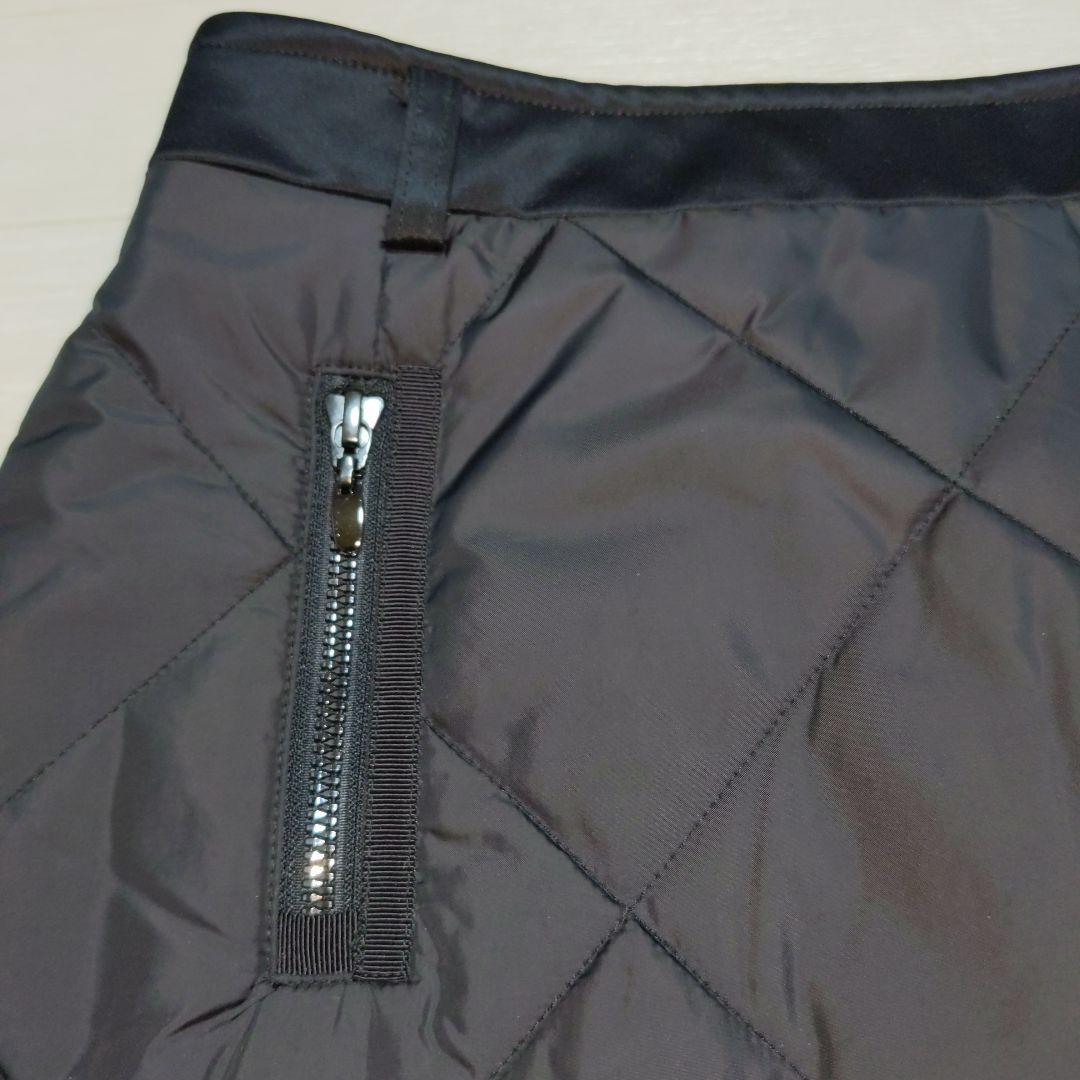 たばくまん　新品　ランバンスポール　中綿スカート38 黒定価38500円