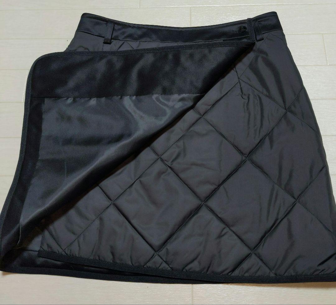 たばくまん　新品　ランバンスポール　中綿スカート38 黒定価38500円