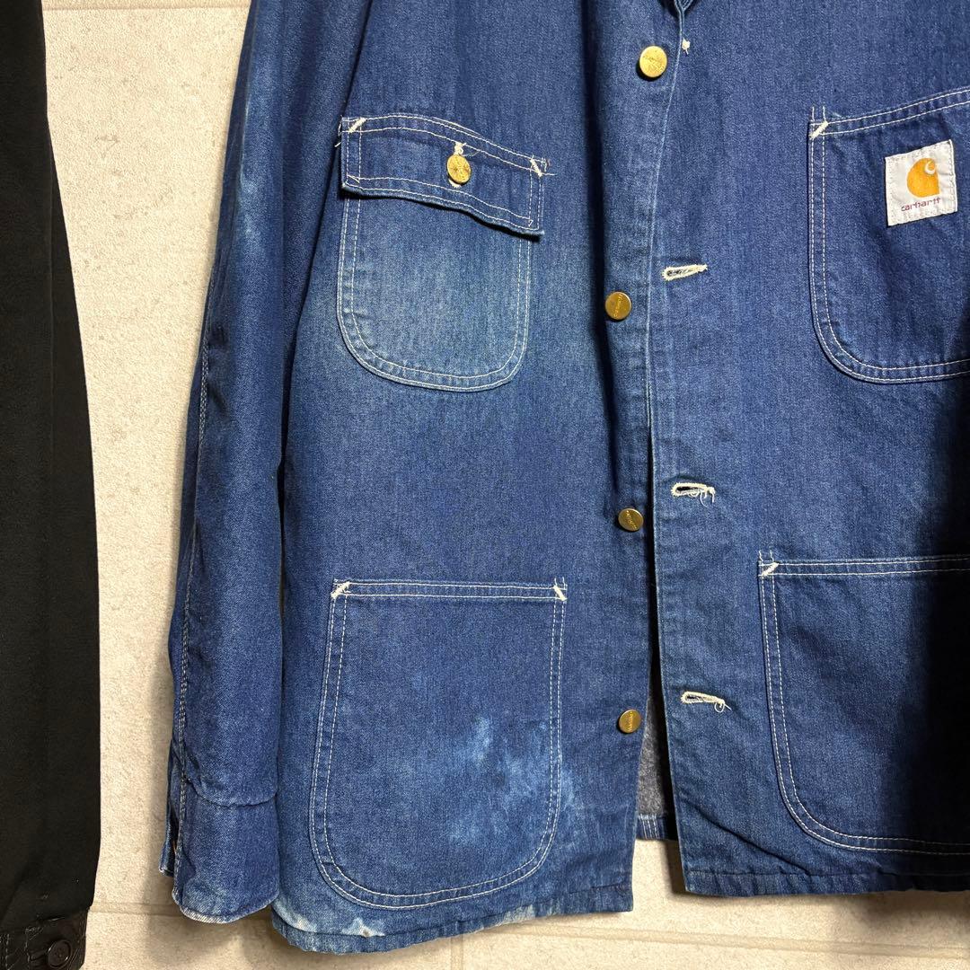 Carhartt デニム ミシガン チョアコート カバーオール カーハート XL
