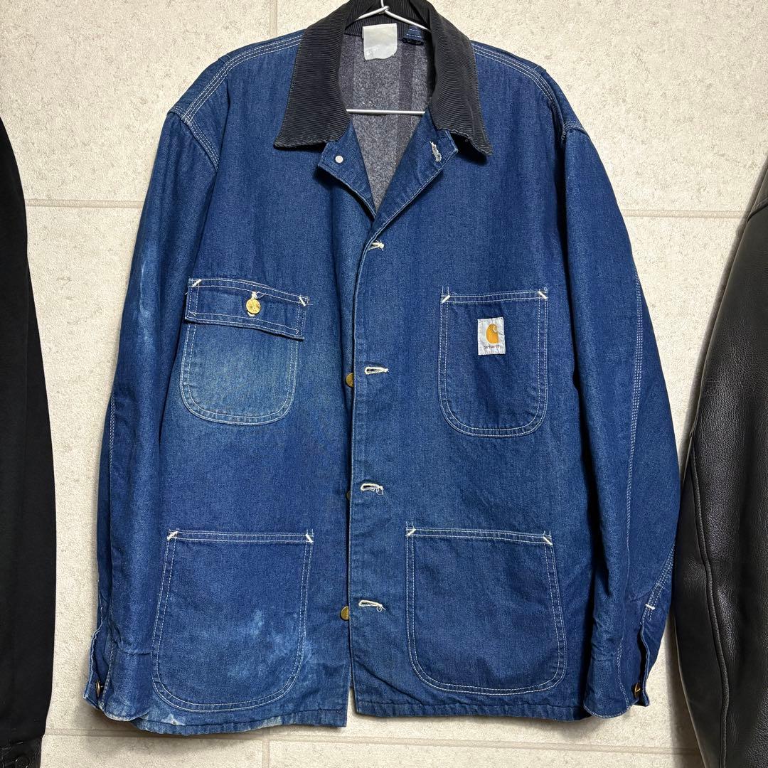 Carhartt デニム ミシガン チョアコート カバーオール カーハート XL