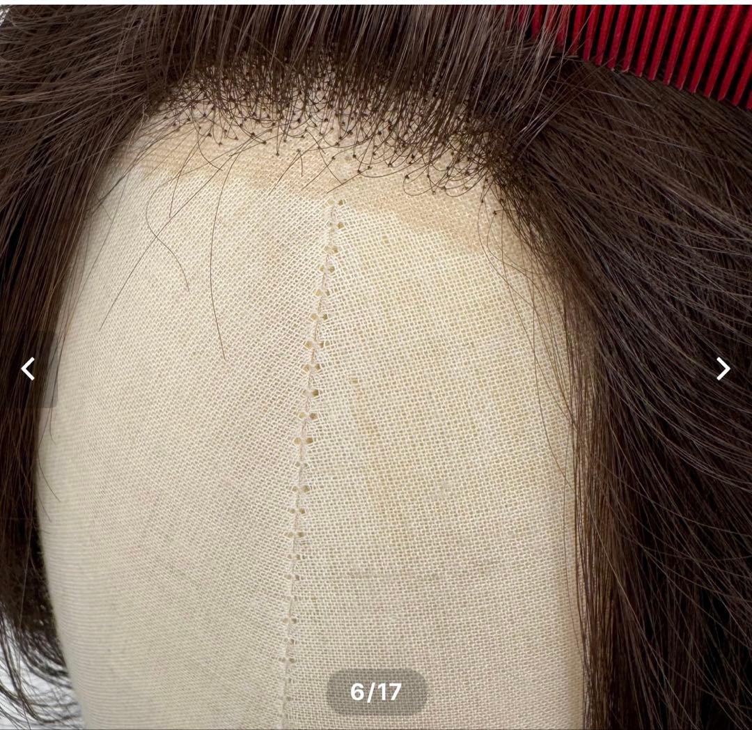 百合子ウィッグ　3Dウィッグ　商品名ゆう　ナチュラルブラウン　Mサイズ