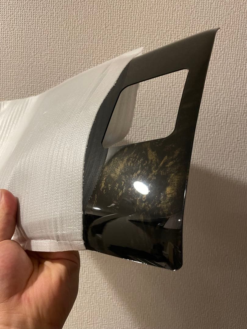 K*o様 【3Dパネル】20系アルファード/ヴェルファイア マホガニー調パネル《