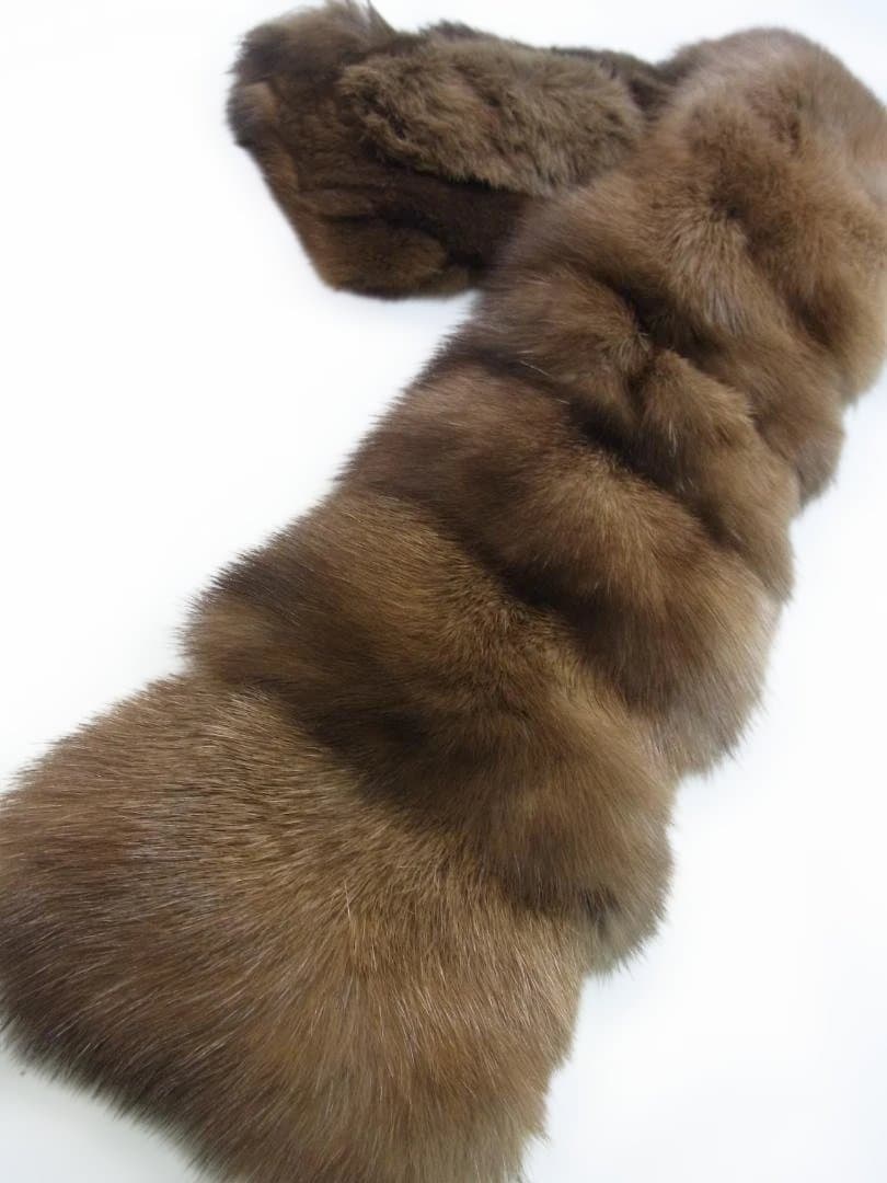 〇〇ロシアンセーブルマフラー（新品）〇〇