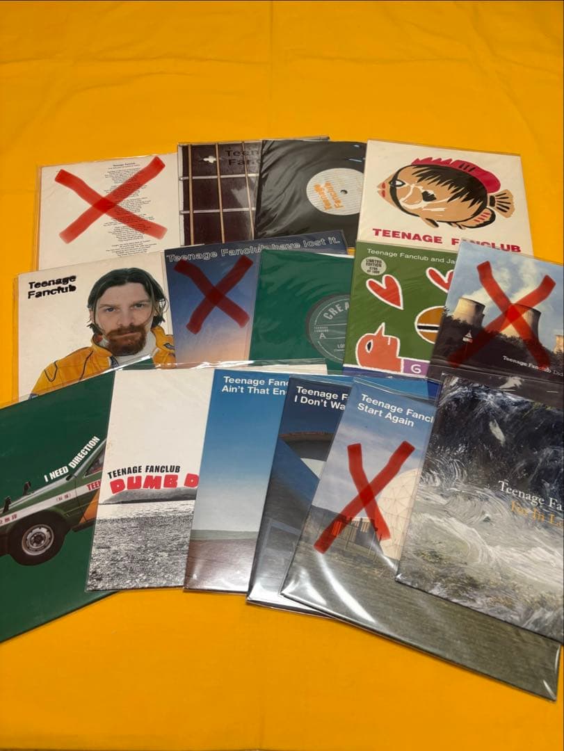 Teenage Fanclub 7inch アナログレコード　11枚セット