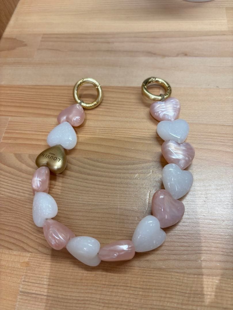 Louvini Paris ハンドストラップ PETIT CUORE