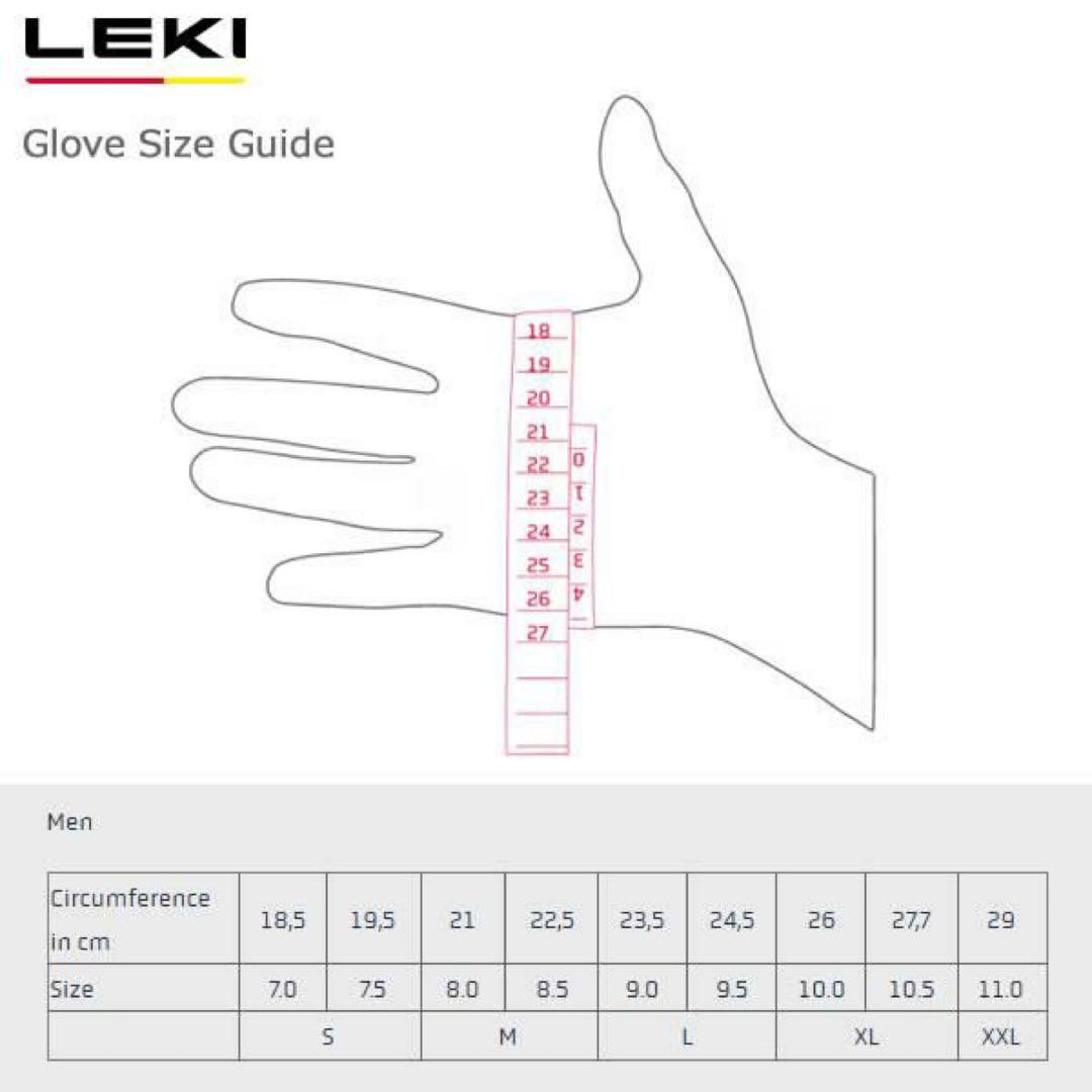 レキ スキーグローブ ミトン LEKI DETECT XT 3D MITT8.0