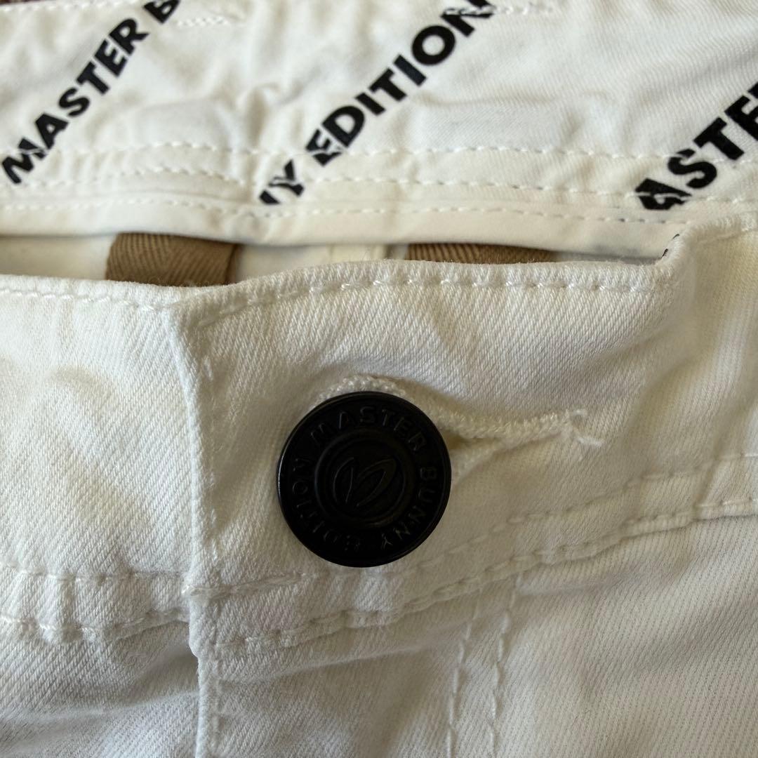マスターバニー　パンツ　白　S〜M相当　コットン素材　ホワイト　黒　ゴルフ　3