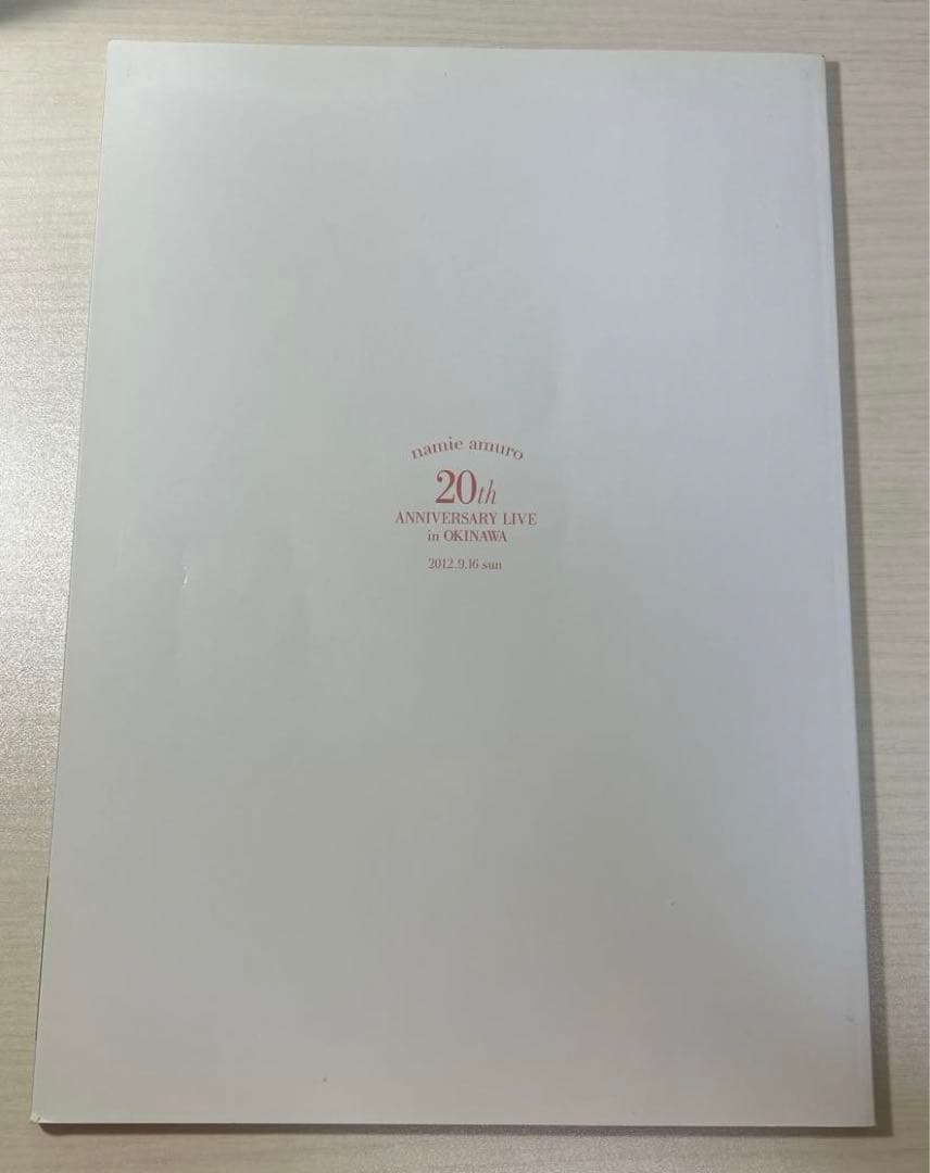 【値下げ】安室奈美恵　LIVEパンフレット5冊セット