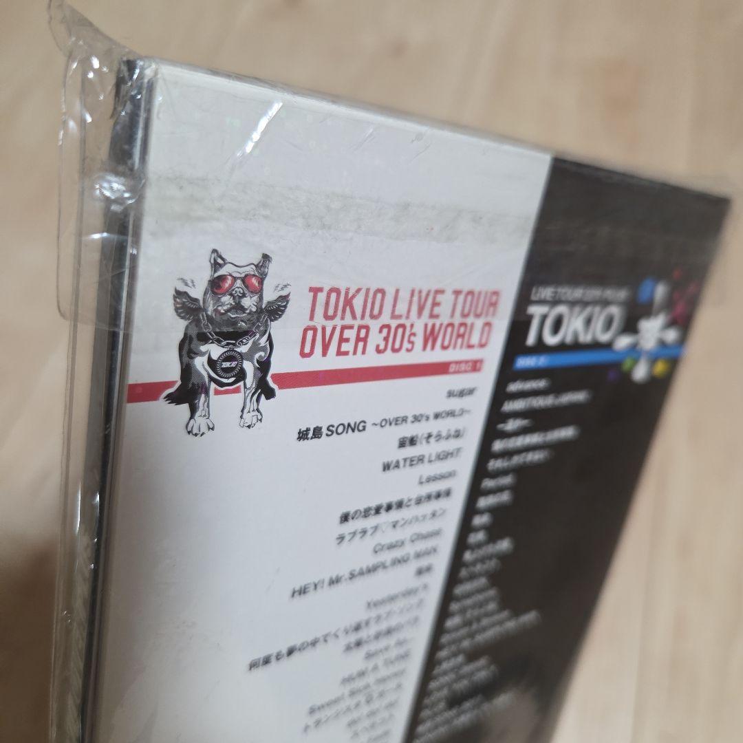 TOKIO/OVER/PLUS〈初回限定盤・3枚組〉　銀テープ付き