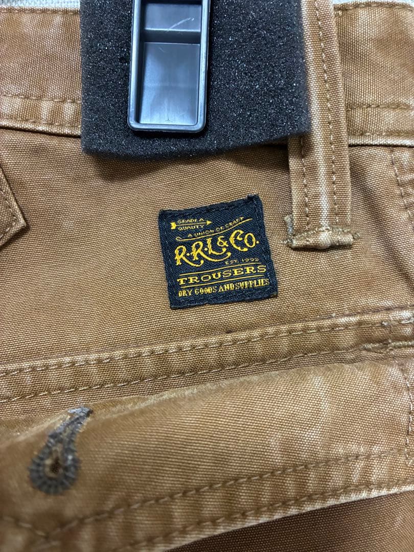 RRL & Co. ワークパンツ ブラウン