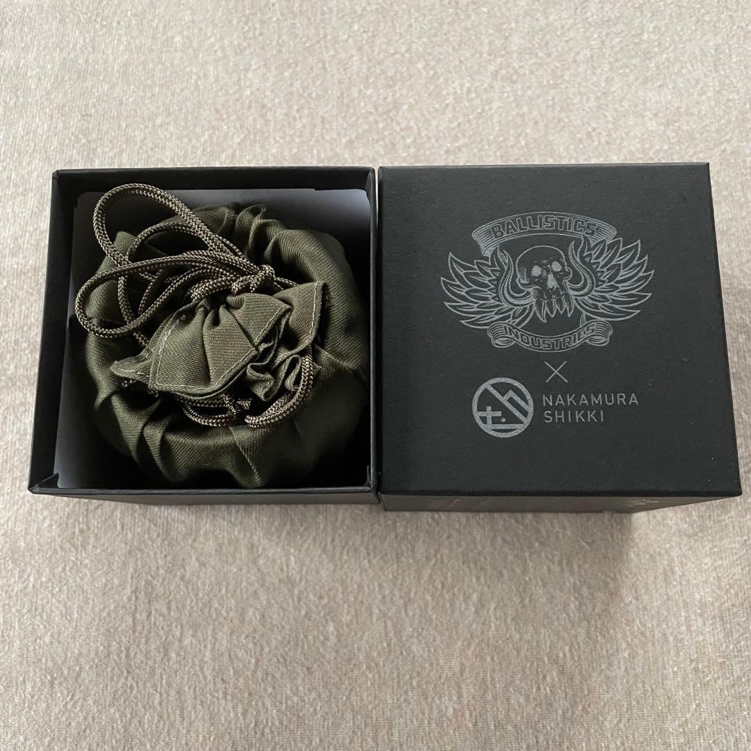 新品 BALLISTICS STADS CUP スタッズ カップ 拭き漆 仕上げ