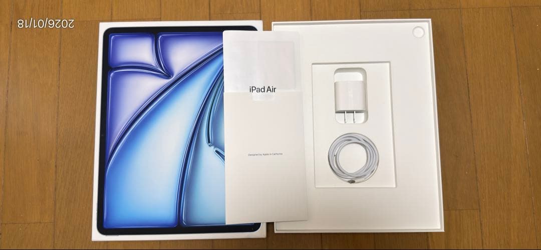iPad Air 13インチ（M2）Wi-Fi 256GB ブルー 2024年