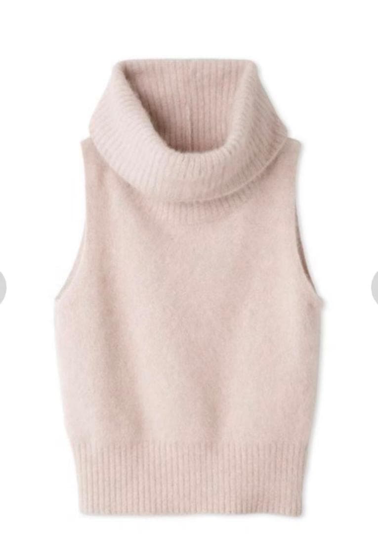 SNIDELフォックスファーノースリタートルプルオーバー