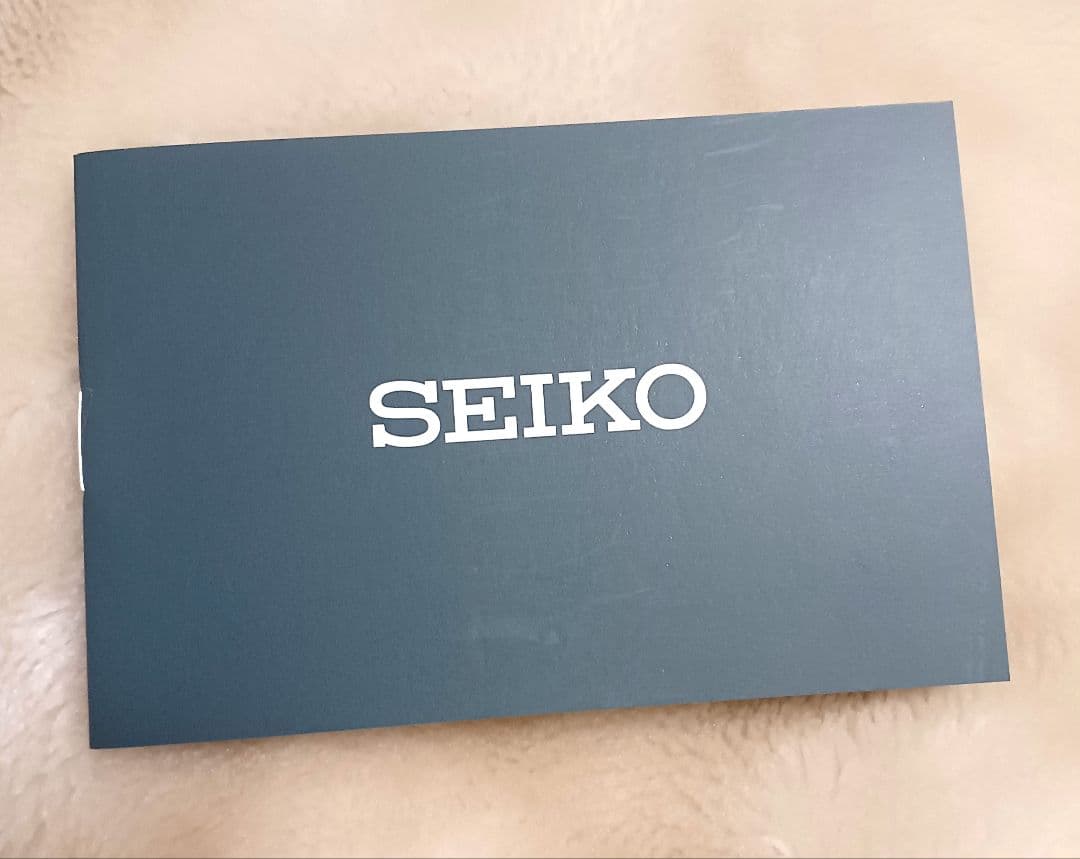 【新品未使用品】セイコー 青 クロノグラフ 紳士腕時計 SBTQ071