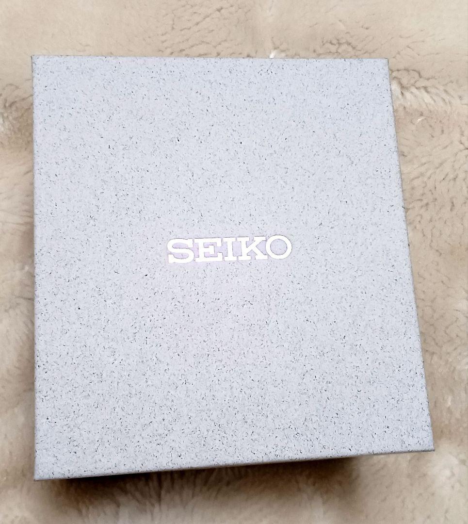 【新品未使用品】セイコー 青 クロノグラフ 紳士腕時計 SBTQ071