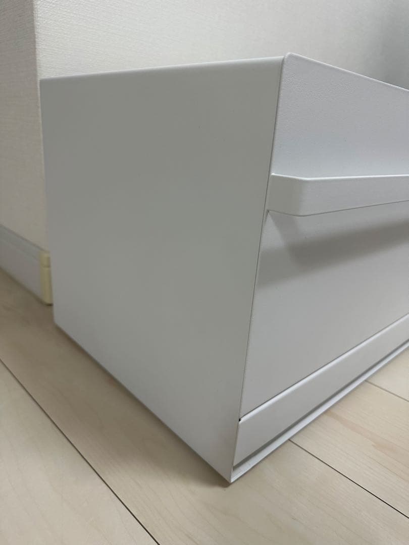 tower ホワイト 2段ブレッドボックス