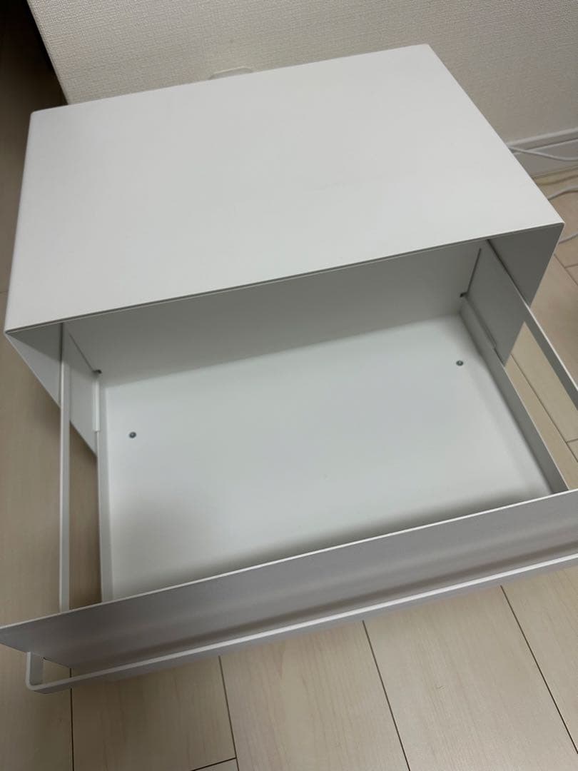 tower ホワイト 2段ブレッドボックス