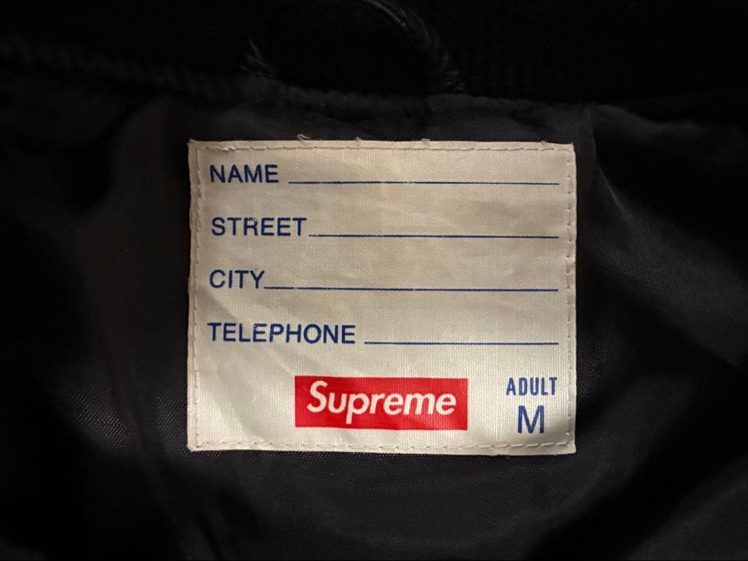 ジャケット・アウター 11AW Supreme Holy Trinity Varsity Jacket