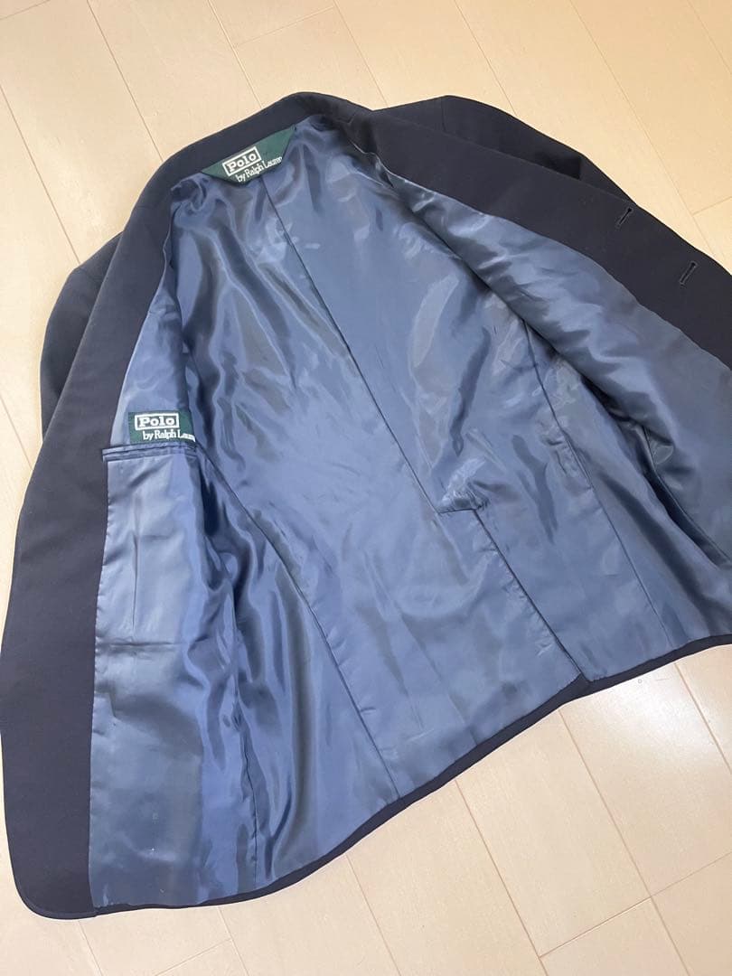 【美品】 RALPH LAUREN フォーマル　4点セット 紺ブレ 130