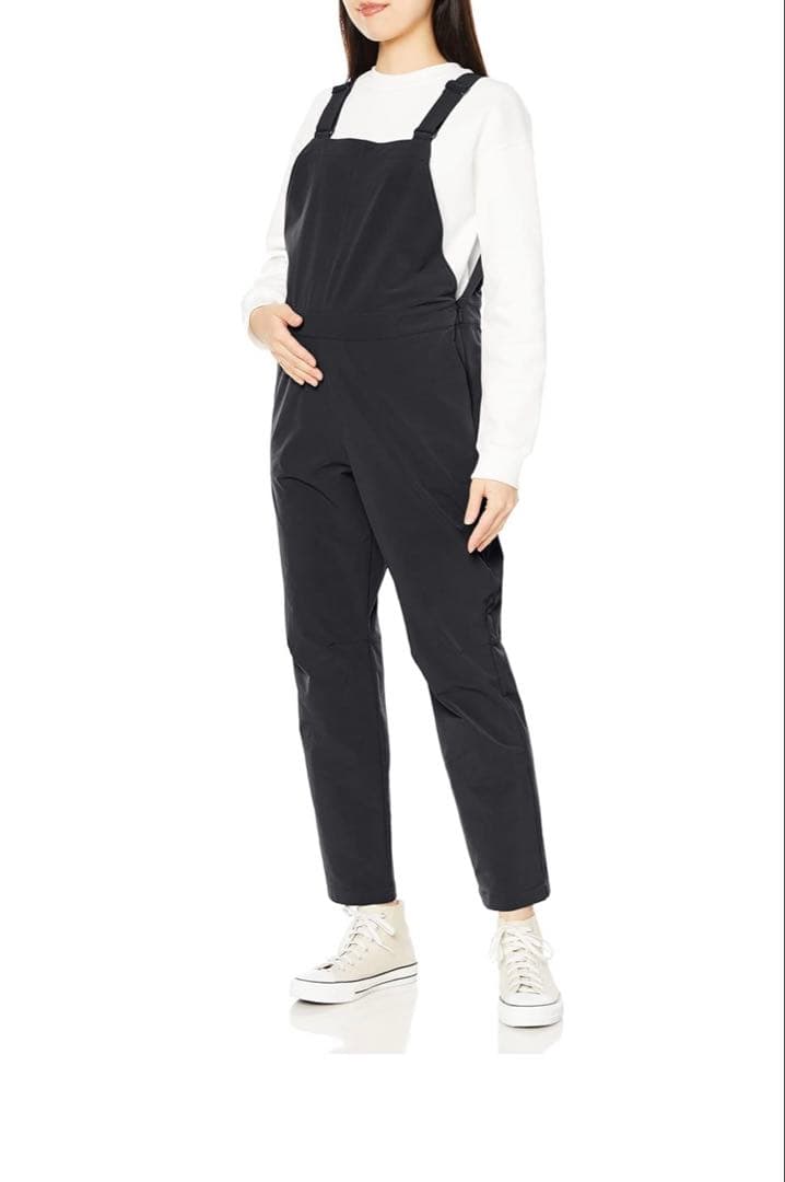 THE NORTH FACE マタニティオーバーオール　黒
