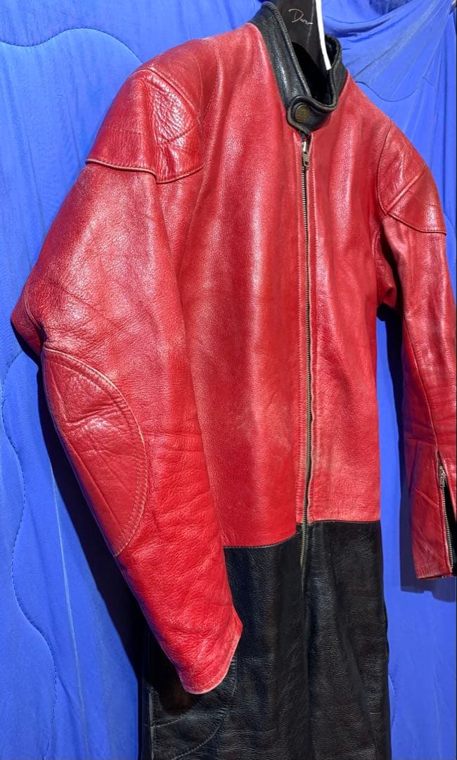 dai NANKAI 革ツナギ 赤/黒 ツナギタイプ LLサイズ