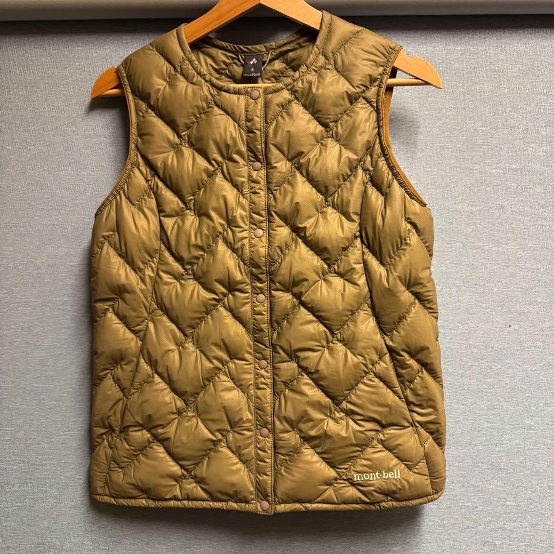 mont-bell スペリオダウン ラウンドネックベスト S