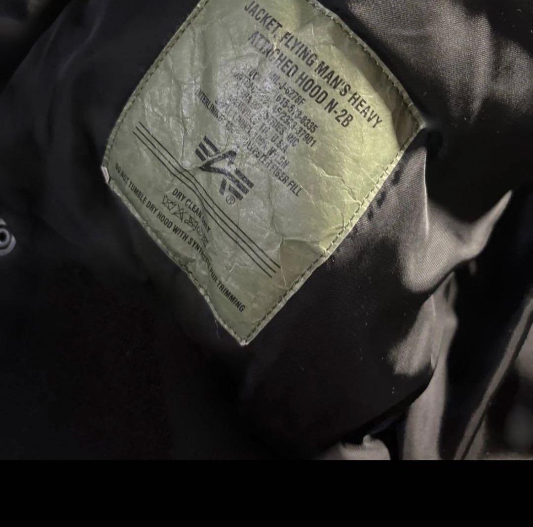 希少 alpha n2b フライトジャケット M 送料無料