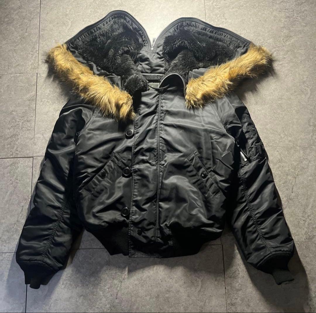 希少 alpha n2b フライトジャケット M 送料無料